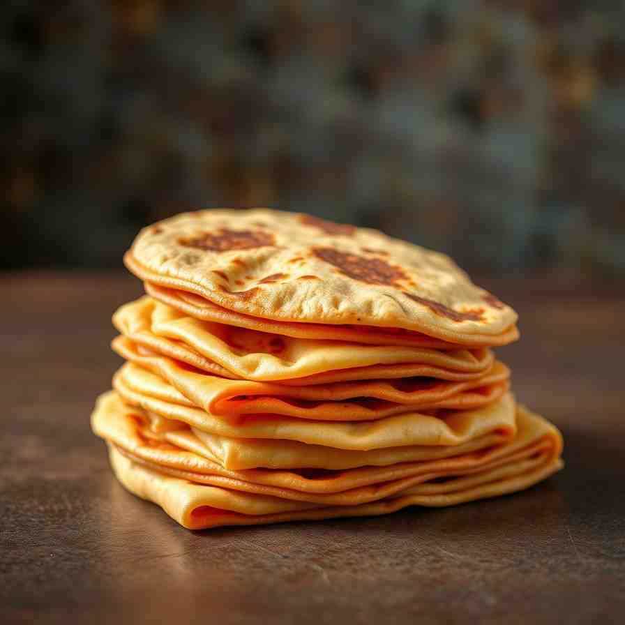Easy Homemade Roti Canai Bread